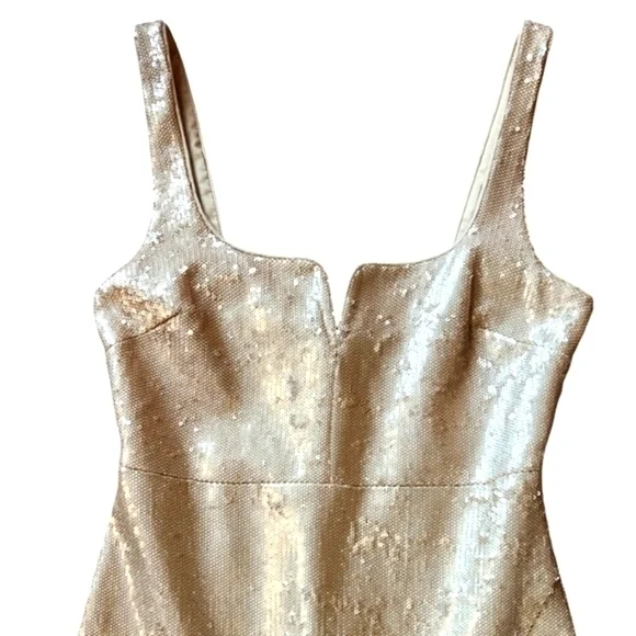 LIKELY‎ MINEO GOWN GOLD 4